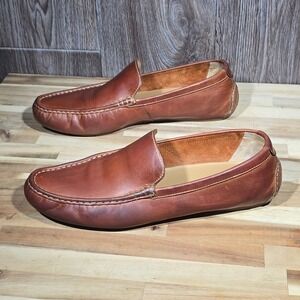 Cole Haan Gunnison Driver Brown Leather Loafers Size 13 M C11401